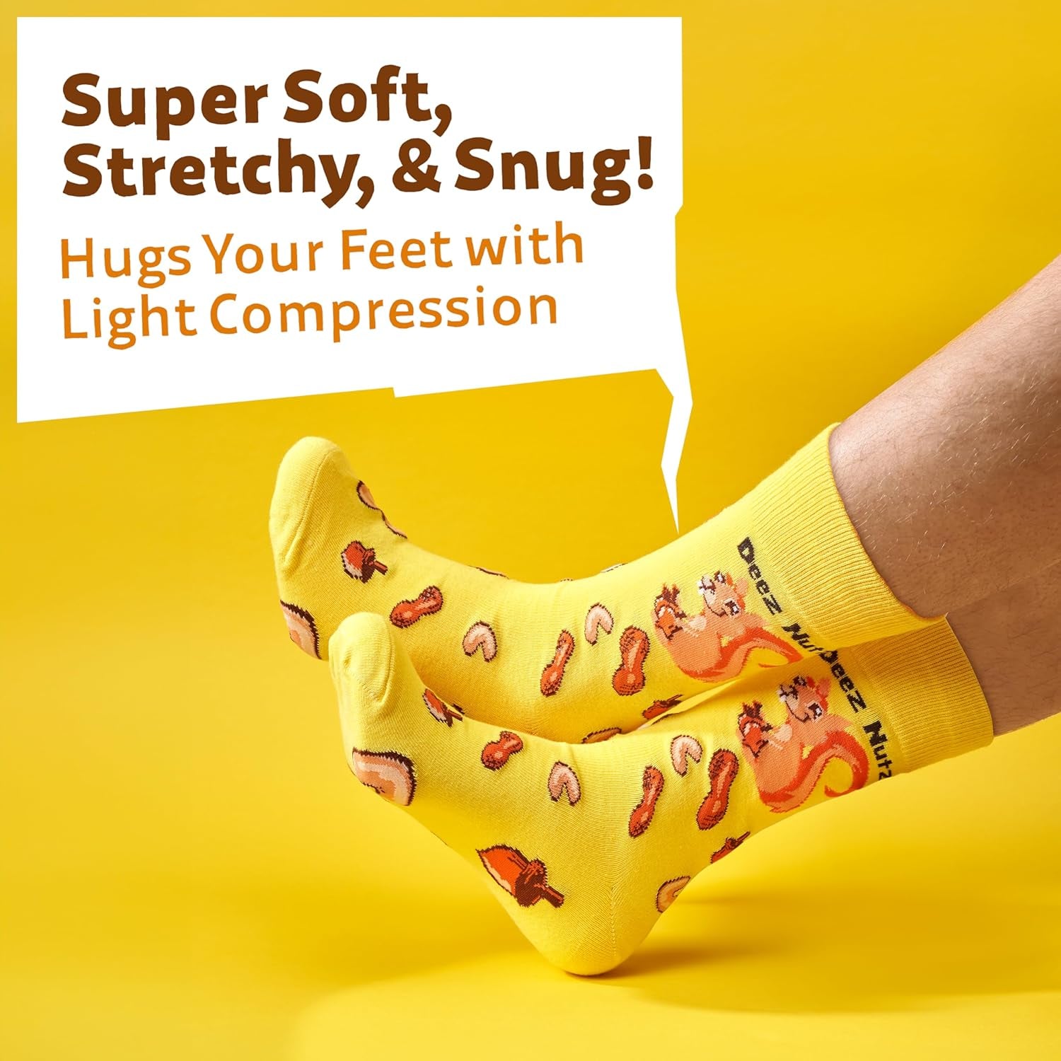 Funny Socks - Fun Novelty Socks for Men & Women - Unique Groomsmen Gifts - Sole Essentials