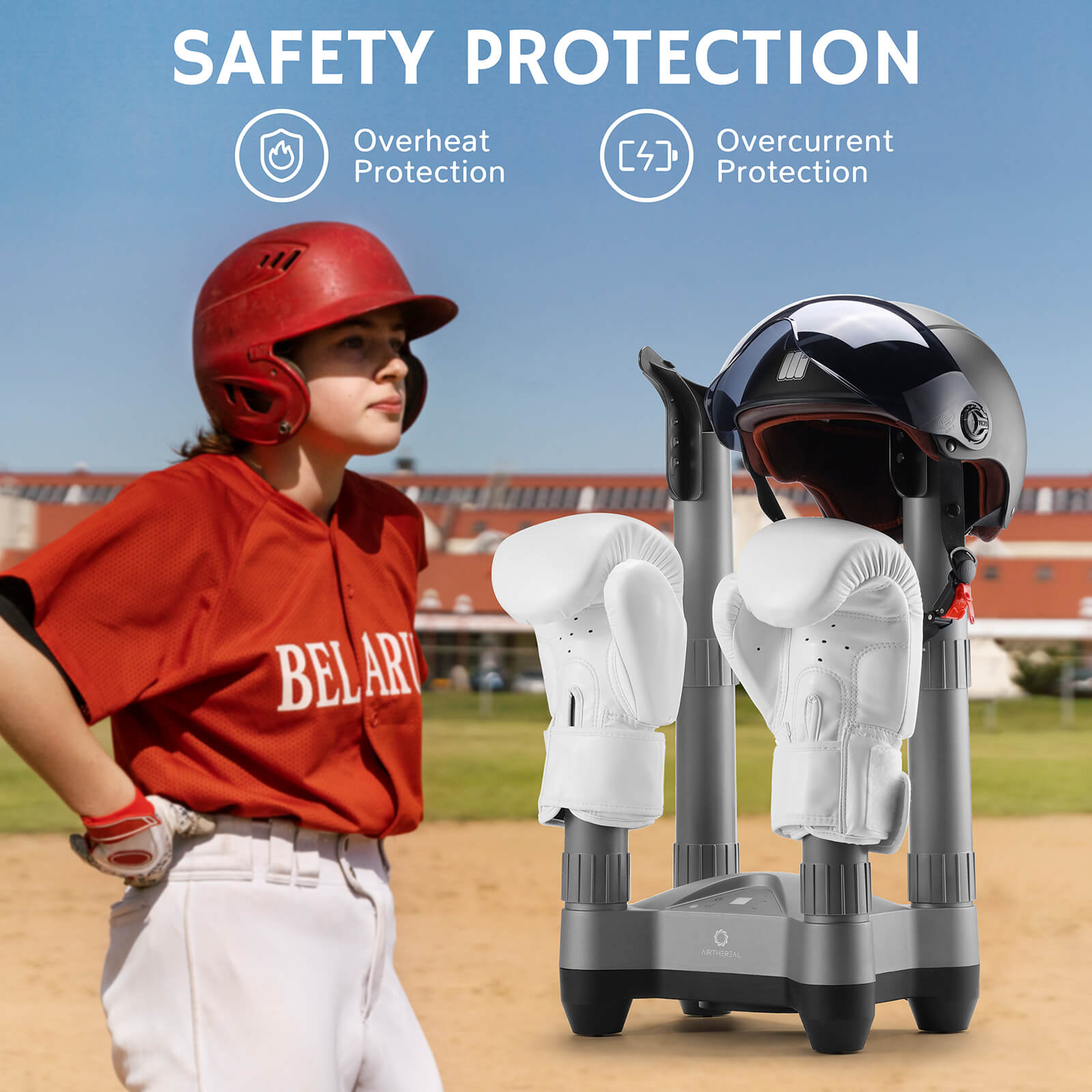 SD20 Boot and Shoe Dryer and Deodorizer with Heat - Sole Essentials