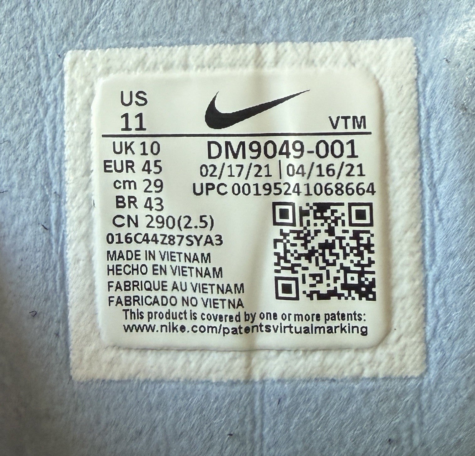 Men’s Size 11 - Nike Waffle One Peace and Unity  Pre-owned - Sole Essentials