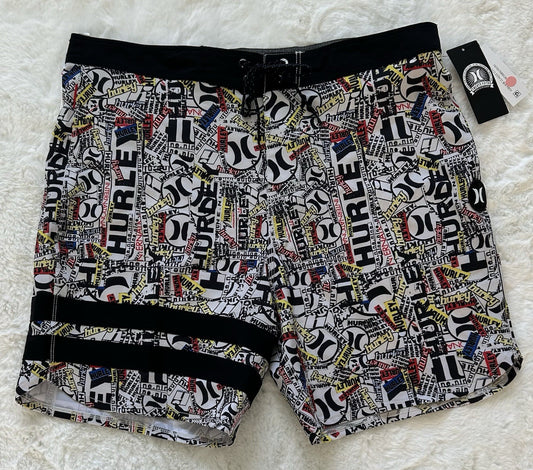 Men's Hurley Phantom 18" 4 Way Stretch Board Shorts Swim - Sole Essentials