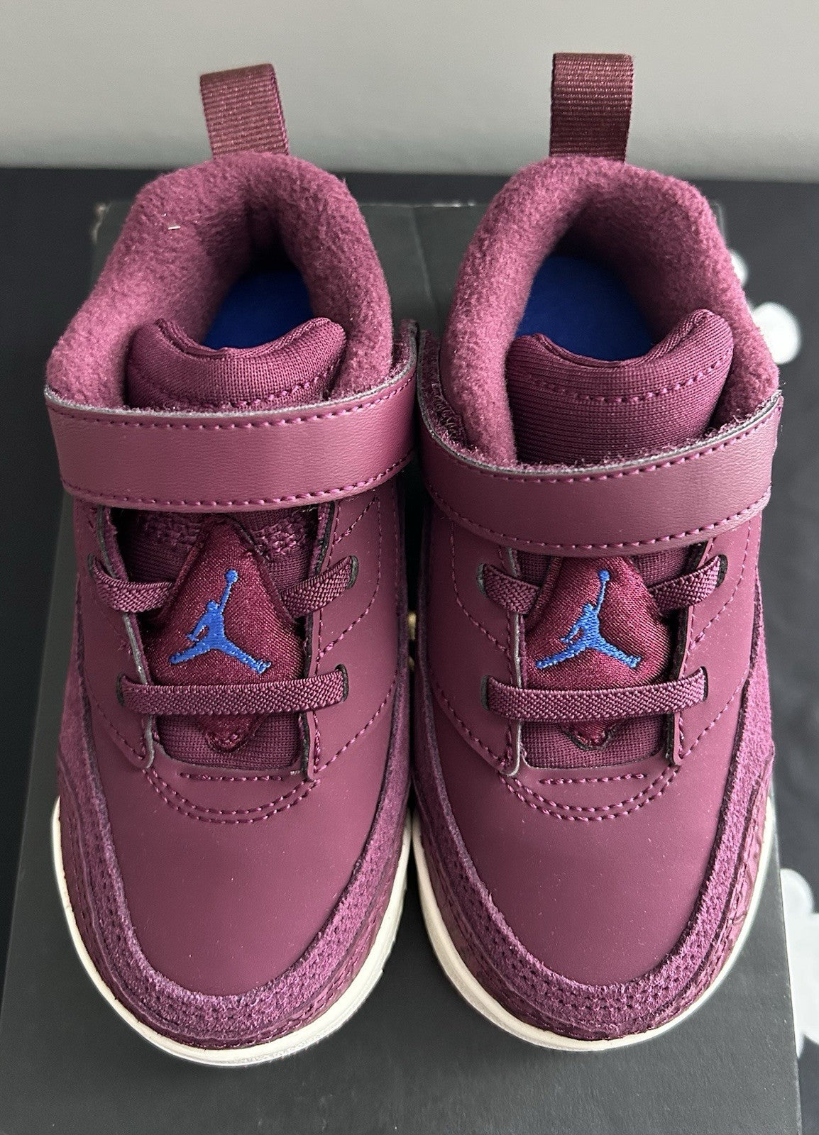 Jordan Spizike Low Bordeaux/Hyper Royal 9C FQ3952-641 - Sole Essentials