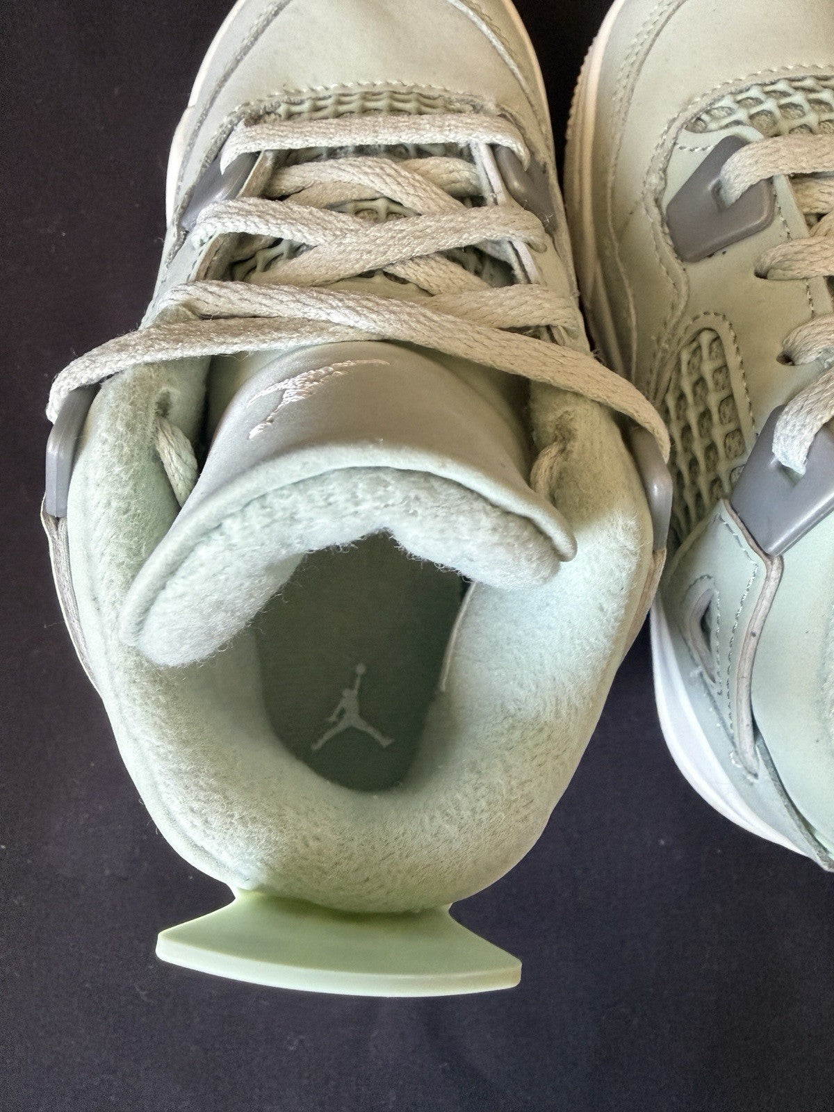 Baby/Toddler's Air Jordan Retro 4 “Seafoam Sail” HV4384-003 Size 9C Pre-Owned - Sole Essentials