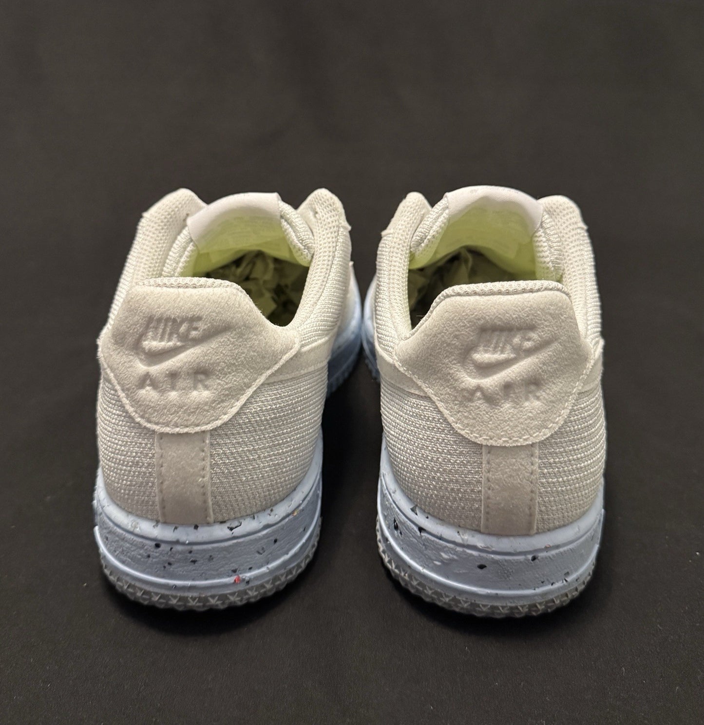 Nike Air Force 1 Crater Flyknit Pure Platinum Women’s Size 9.5  Pre-owned - Sole Essentials