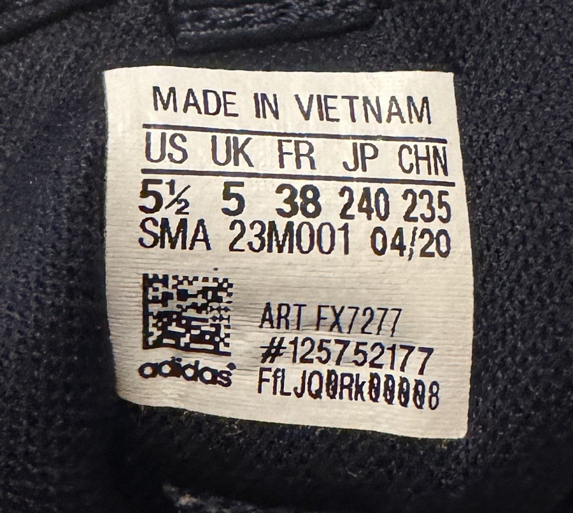 Adidas Racer TR 21 Navy/White/Red Unisex Kids Size 5.5Y  Pre-owned - Sole Essentials