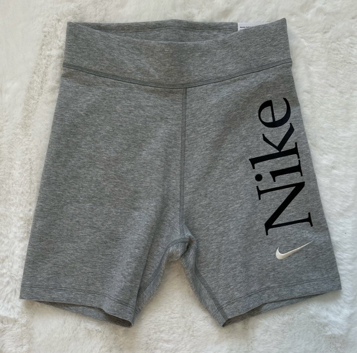 Nike Gray Biker Shorts Women’s Size Small - Sole Essentials