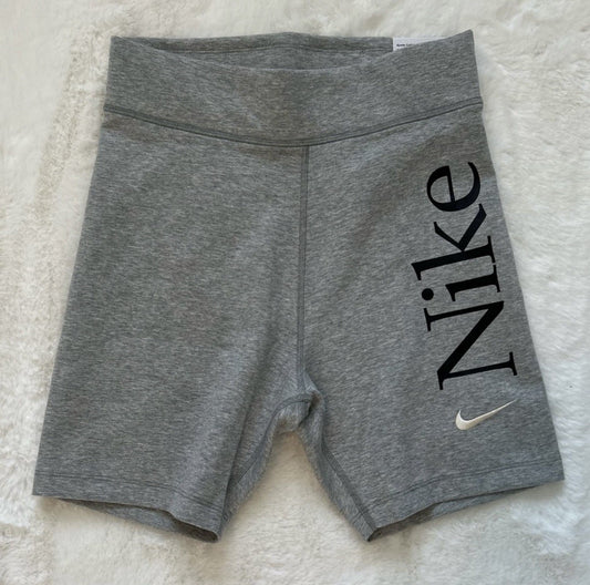 Nike Gray Biker Shorts Women’s Size Small - Sole Essentials