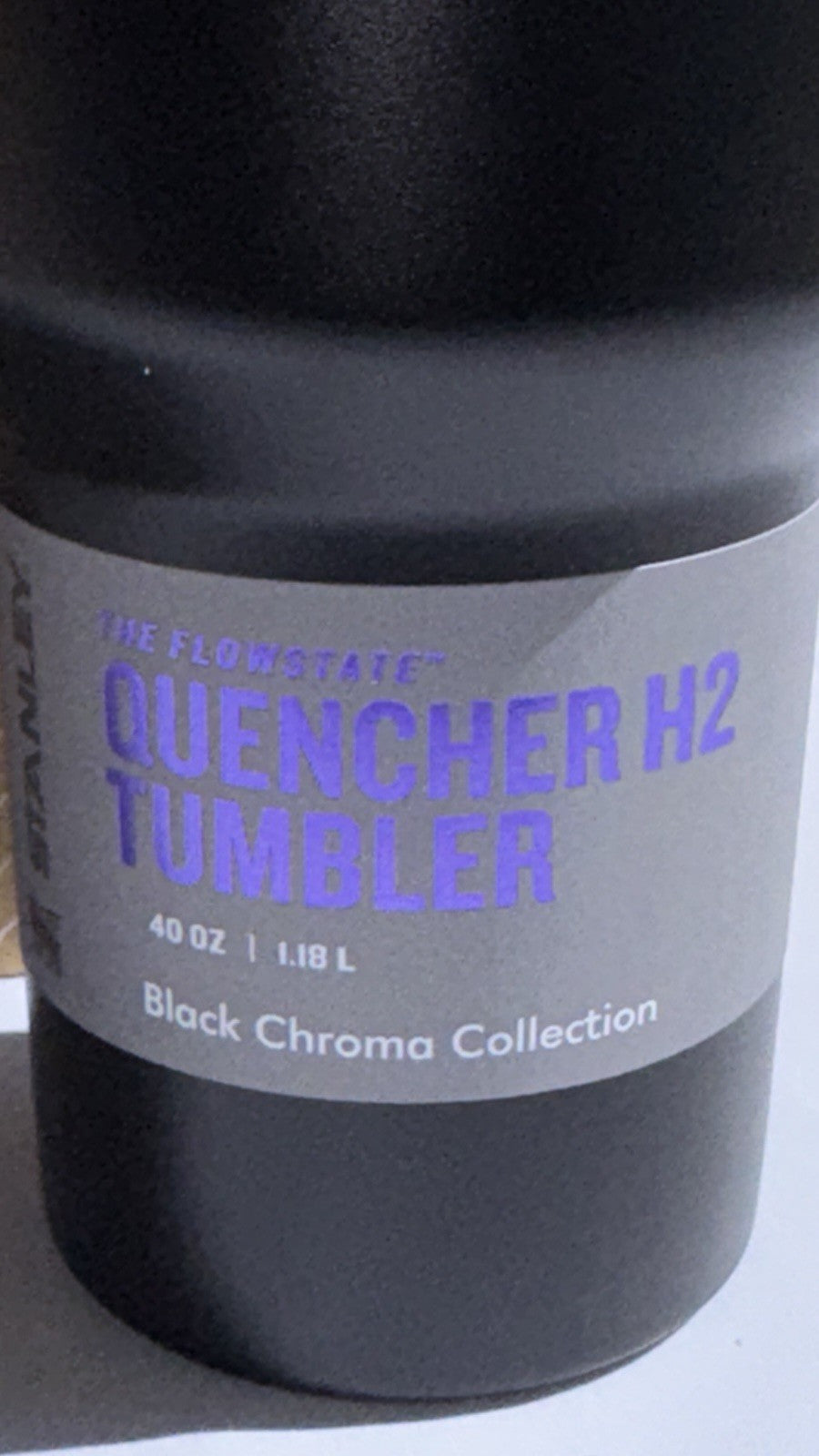 Brand New Black Chroma Collection Stanley 40 oz Tumbler New In Box - Sole Essentials