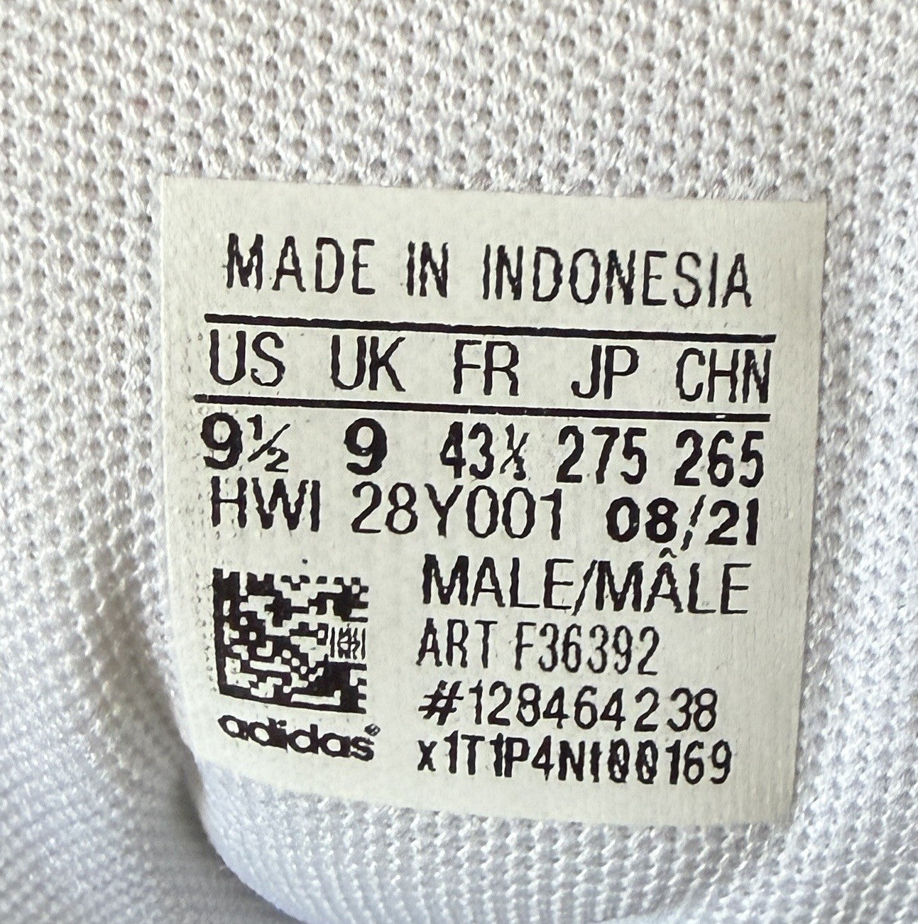 Adidas Cloudfoam Men’s Grand Court Size 9.5 No Box Pre-owned - Sole Essentials