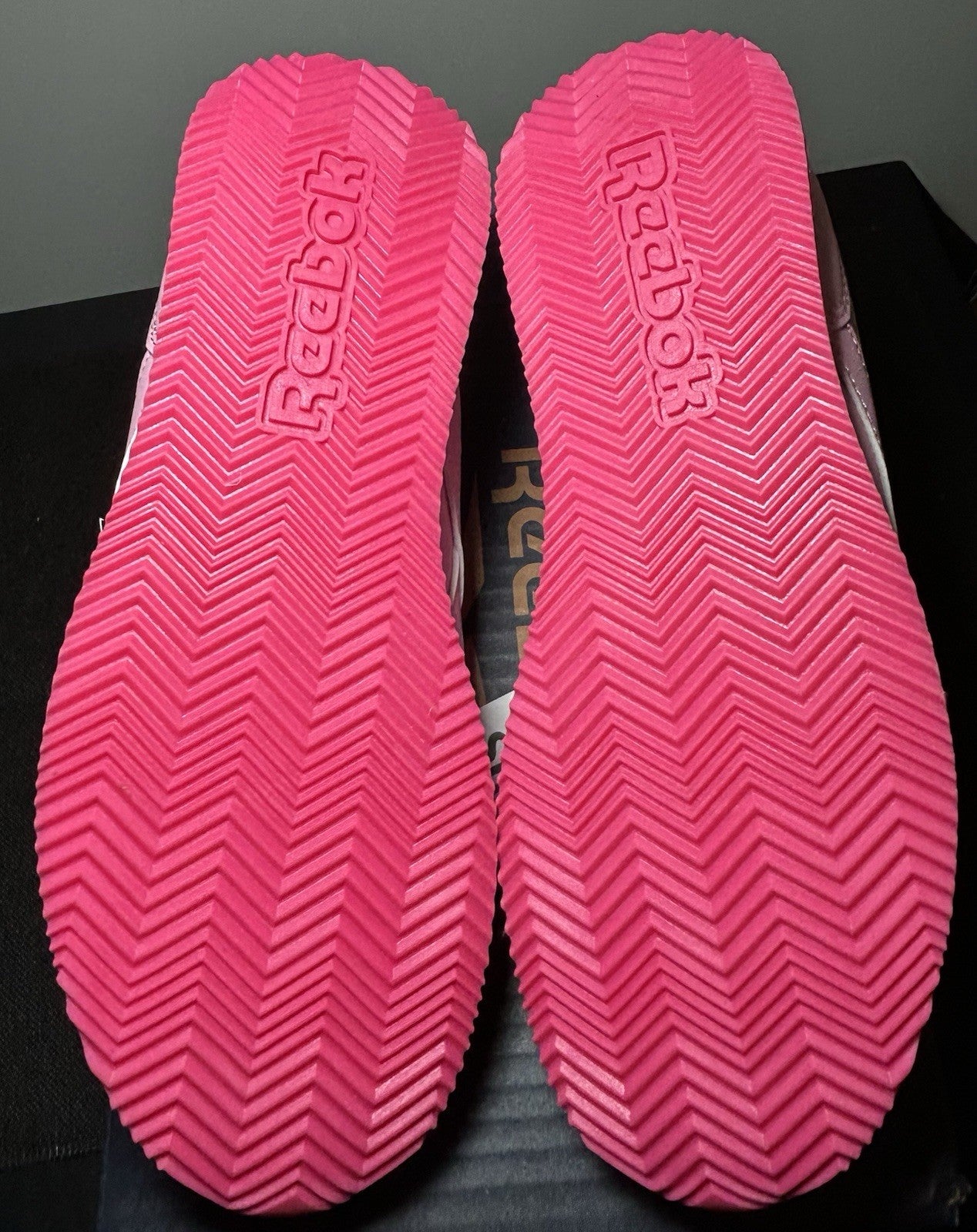 Reebok Girls' Royal Classic Jogger 3.0 Sneaker in Astrorose Size 4Y - Sole Essentials