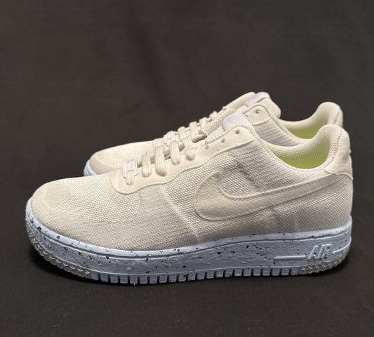 Nike Air Force 1 Crater Flyknit Pure Platinum Women’s Size 9.5  Pre-owned - Sole Essentials