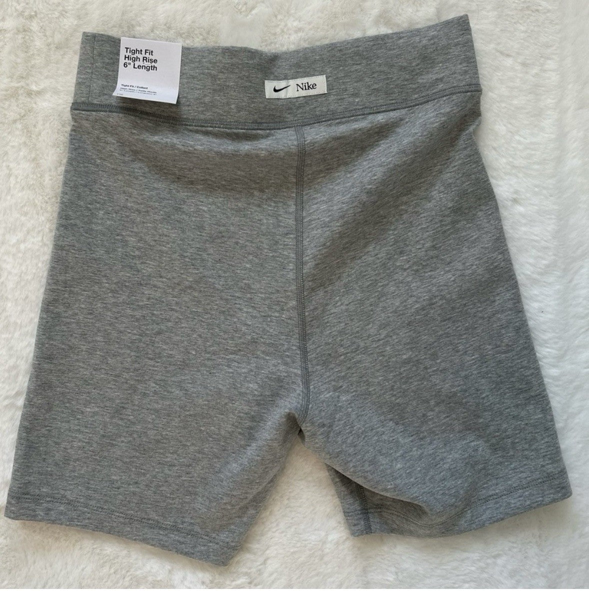Nike Gray Biker Shorts Women’s Size Small - Sole Essentials