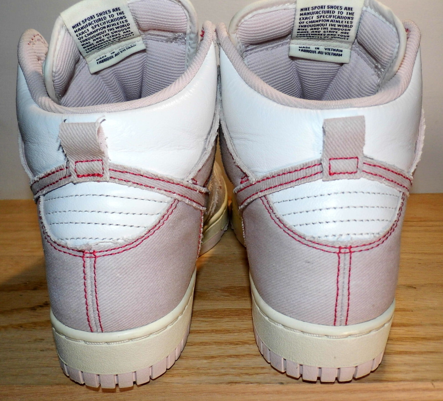 Nike Dunk High 1985 Barely Rose Denim Men's Size 7.5 DQ8799-100 CLEAN - Sole Essentials