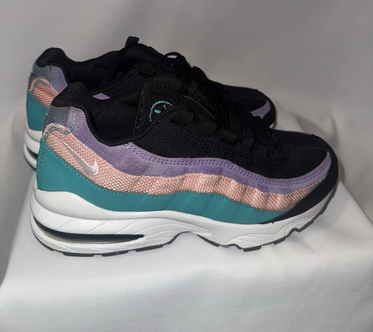 Nike Air Max 95 GS “Have A Nike Day” Black Teal Purple Pink Size 7Y/Women's 8.5 CI5645-001 - Sole Essentials