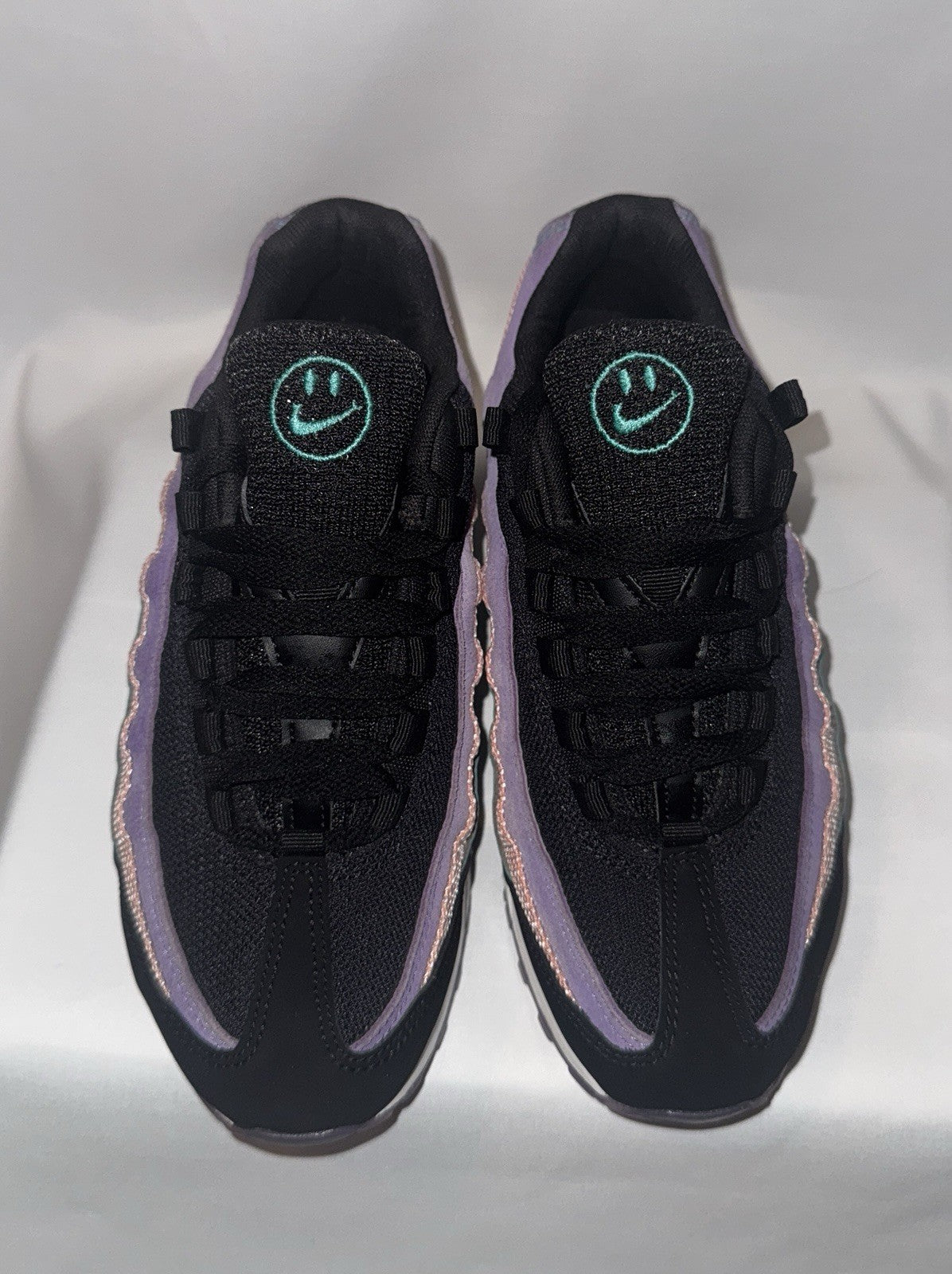 Nike Air Max 95 GS “Have A Nike Day” Black Teal Purple Pink Size 7Y/Women's 8.5 CI5645-001 - Sole Essentials