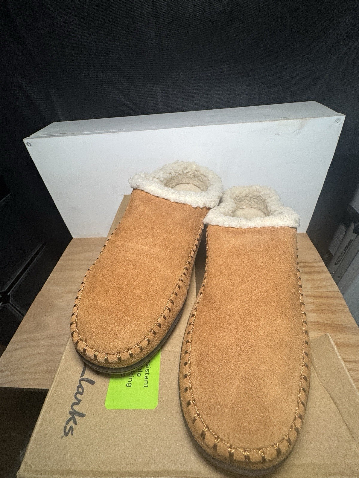 Clark’s Hudson Clog Mens Size 11 New In Damaged Box - Sole Essentials