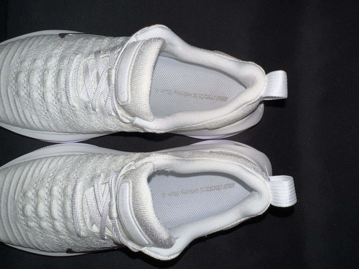 Nike Women's ReactX Infinity Run 4 White Metallic Silver Size 6.5 - Sole Essentials