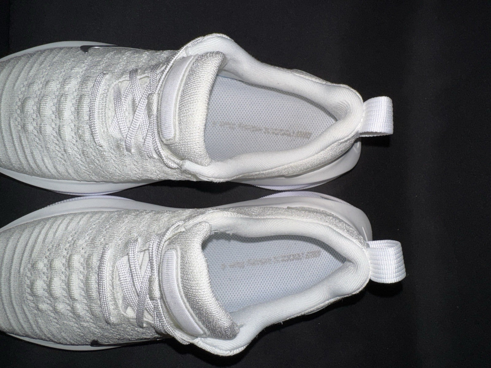 Nike Women's ReactX Infinity Run 4 White Metallic Silver Size 6.5 - Sole Essentials