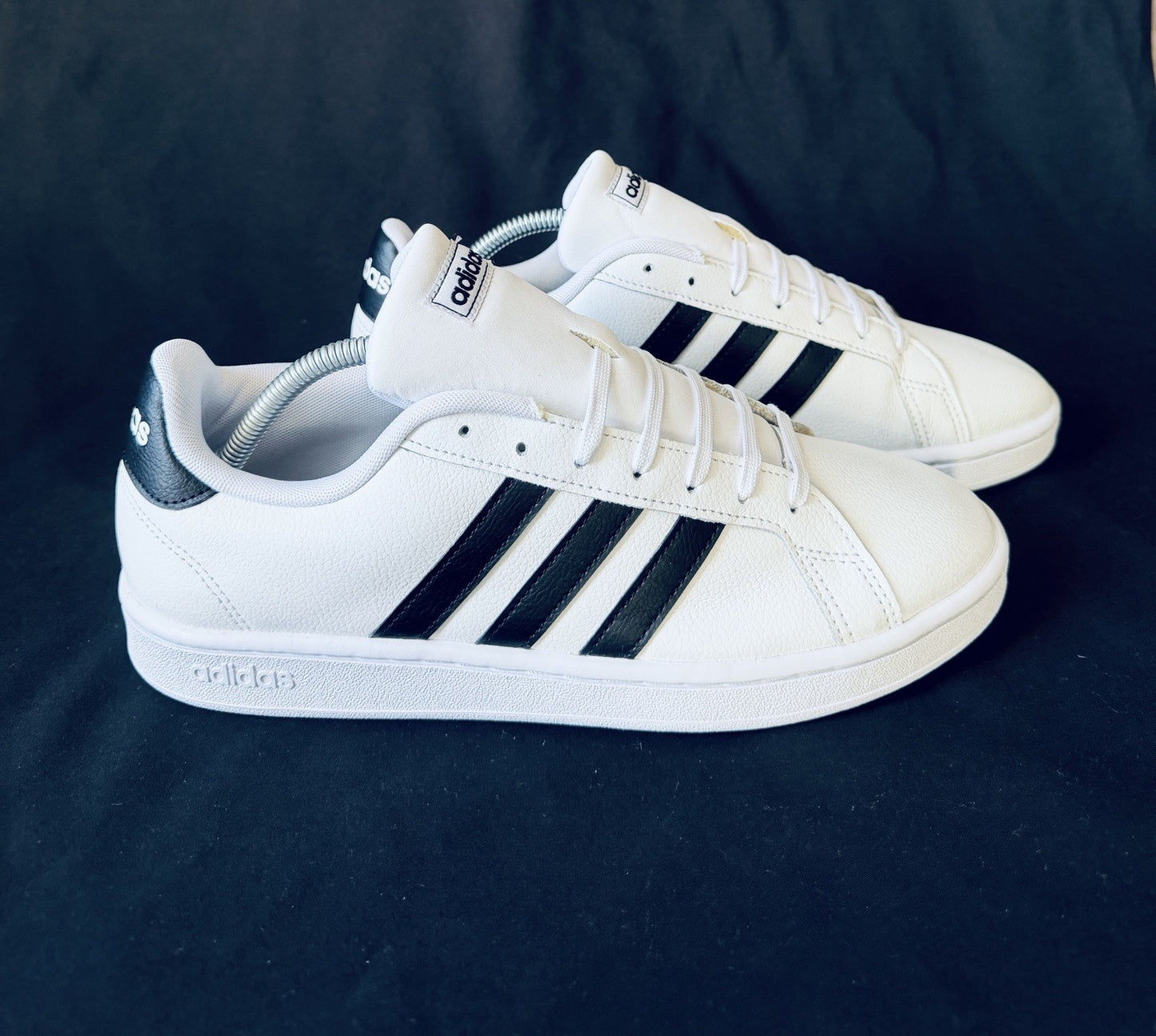 Adidas Cloudfoam Men’s Grand Court Size 9.5 No Box Pre-owned - Sole Essentials