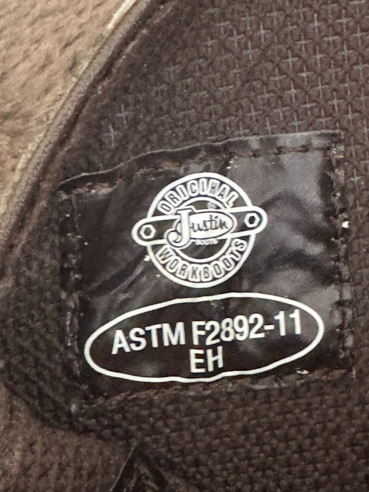 Justin Boots Soft Toe Workboots Mens Size 12 Excellent Condition - Sole Essentials