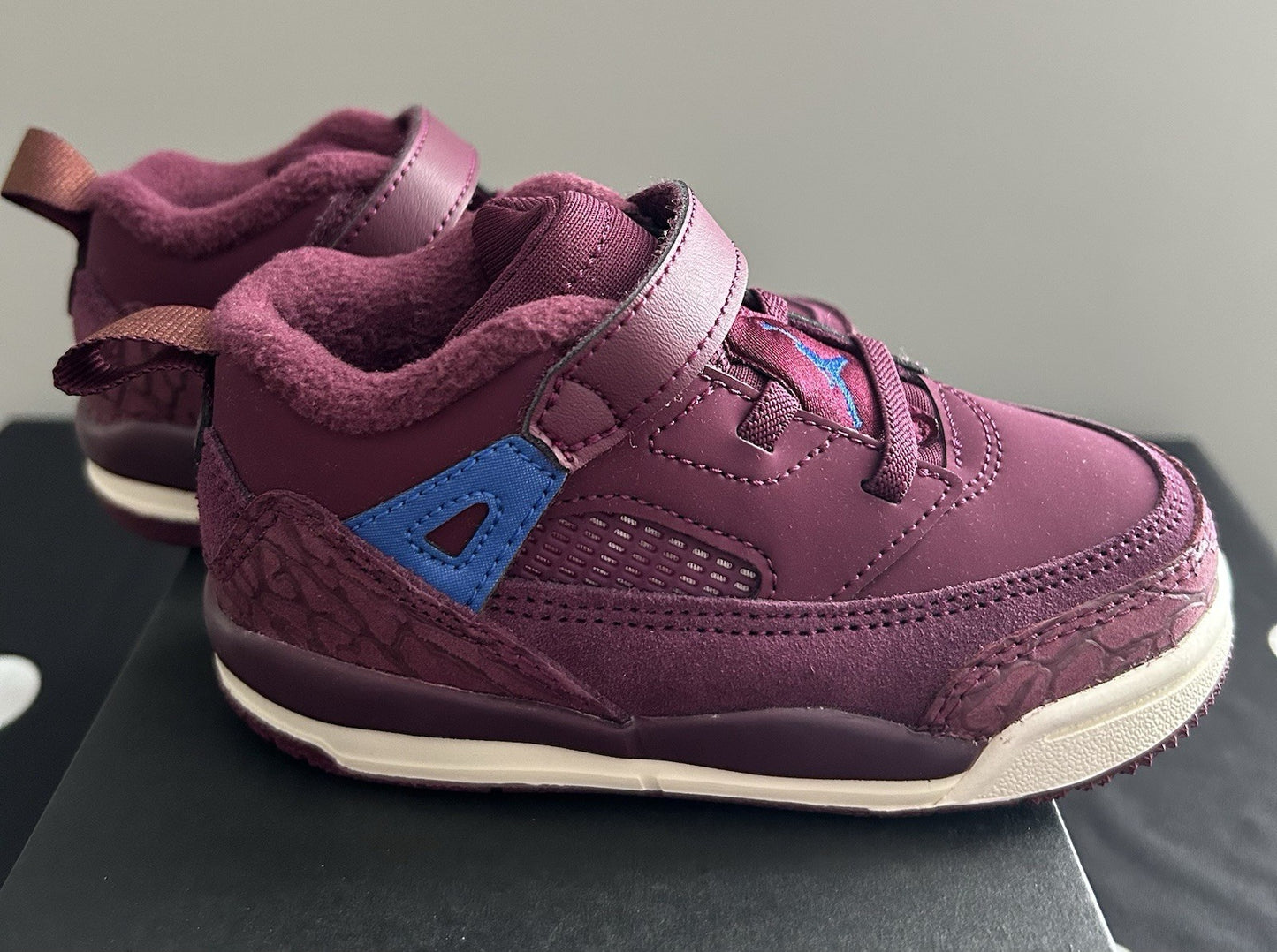 Jordan Spizike Bordeaux/Hyper Royal 8C - Sole Essentials