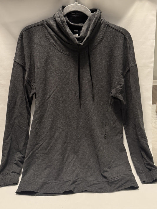 Lululemon Twisted & Tucked Long Sleeve Heathered Mod Black 6 High Neck- Pre-Owned - Sole Essentials