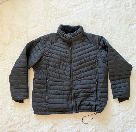 Columbia Jacket Womens 3X Black Omni-Heat Insulated Puffer Coat - Sole Essentials
