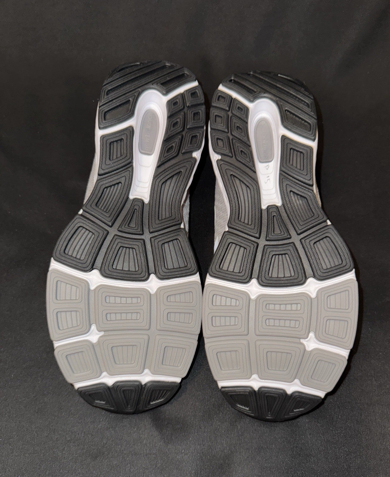 New Balance 680v6 Women’s Running Shoes Grey/White Size 12. Pre-owned No Box - Sole Essentials