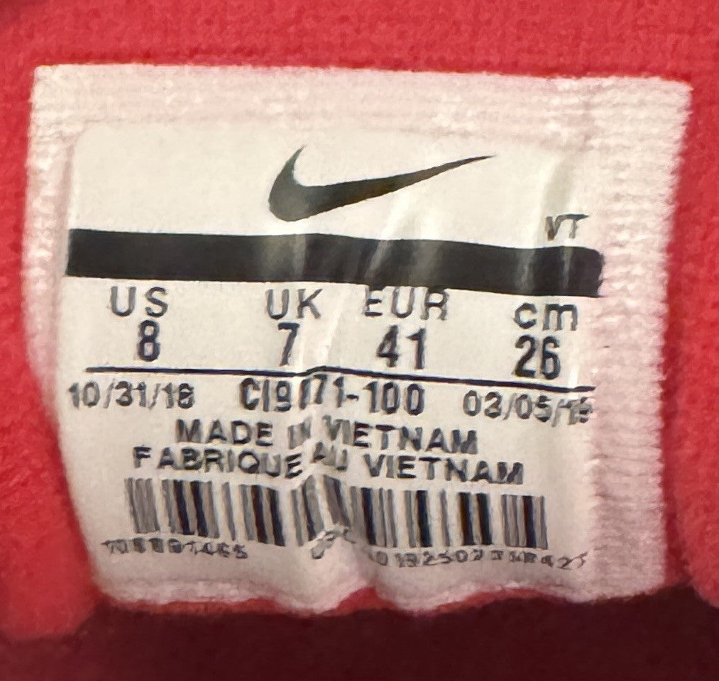 Nike Air Max 97 Volt Pink Men’s Size 8 CI9071-100 Clean/Pre-Owned No Box - Sole Essentials