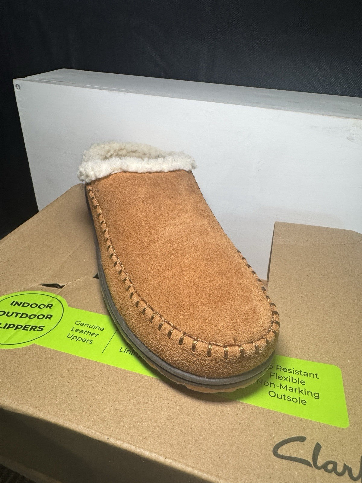 Clark’s Hudson Clog Mens Size 11 New In Damaged Box - Sole Essentials