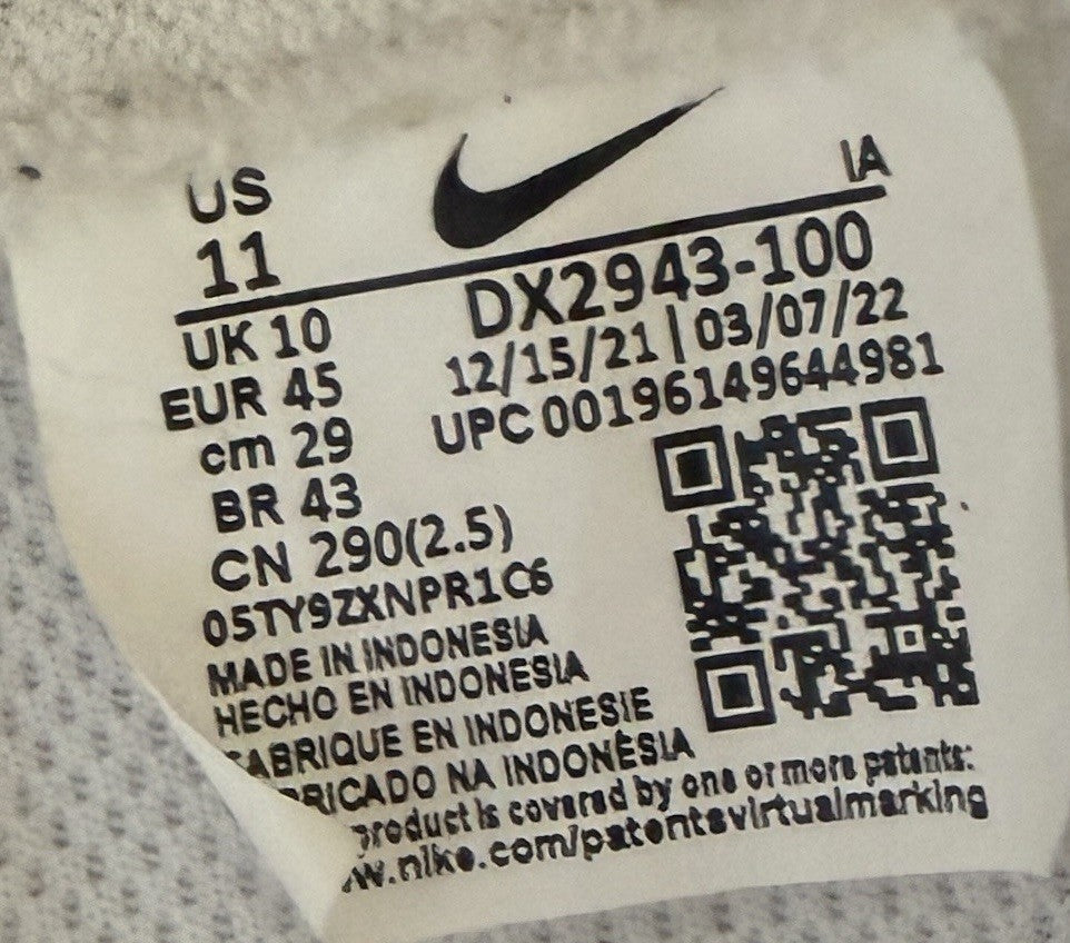 Nike Waffle Debut SE “Summit White / University Blue / Volt” – Men’s Size 11 - Sole Essentials