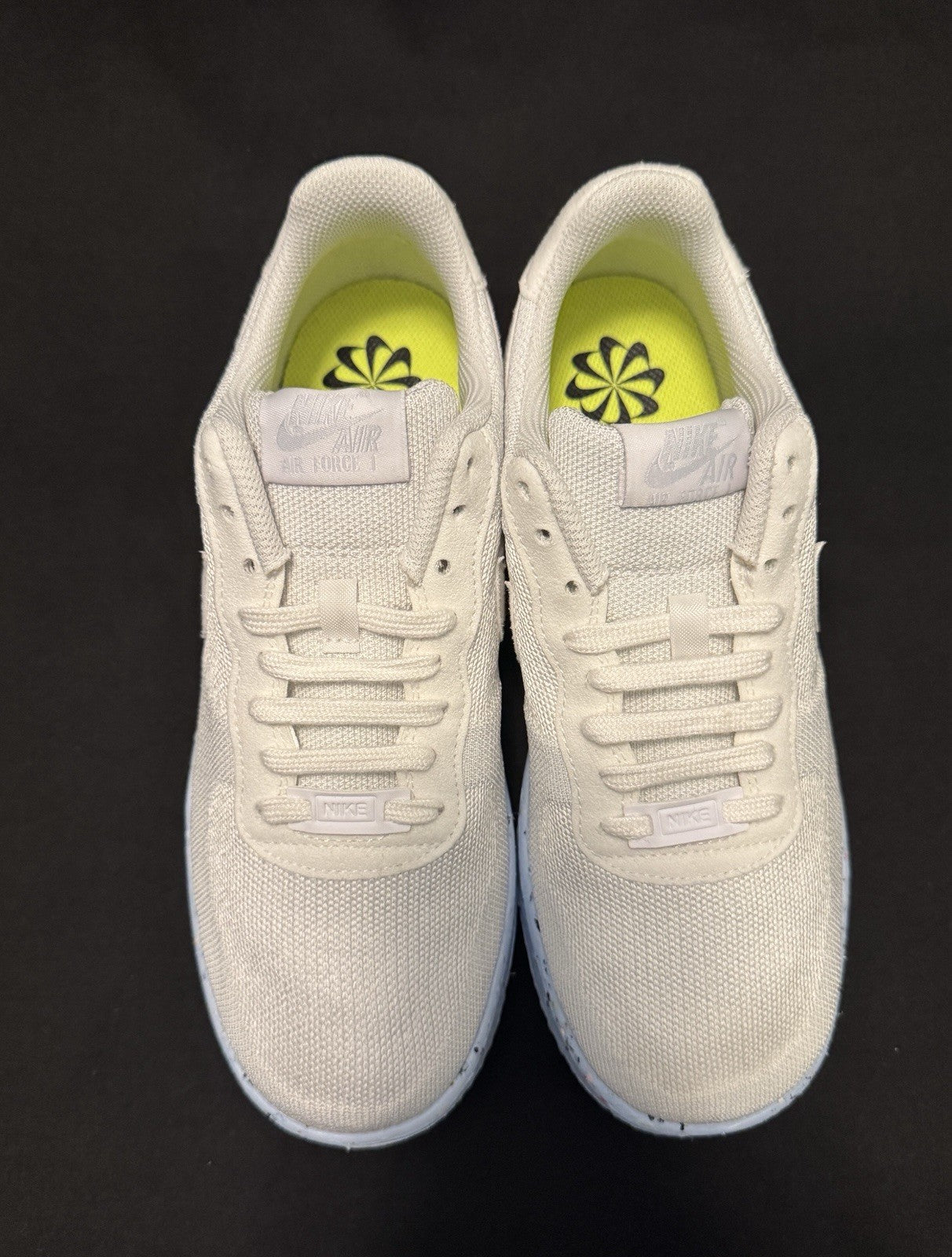 Nike Air Force 1 Crater Flyknit Pure Platinum Women’s Size 9.5  Pre-owned - Sole Essentials