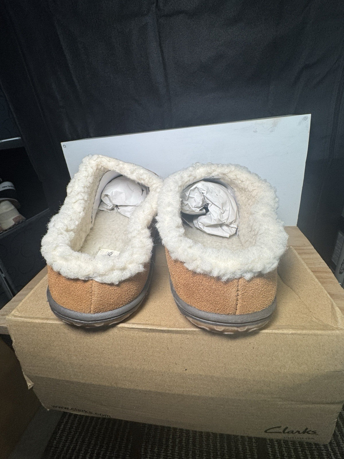 Clark’s Hudson Clog Mens Size 11 New In Damaged Box - Sole Essentials