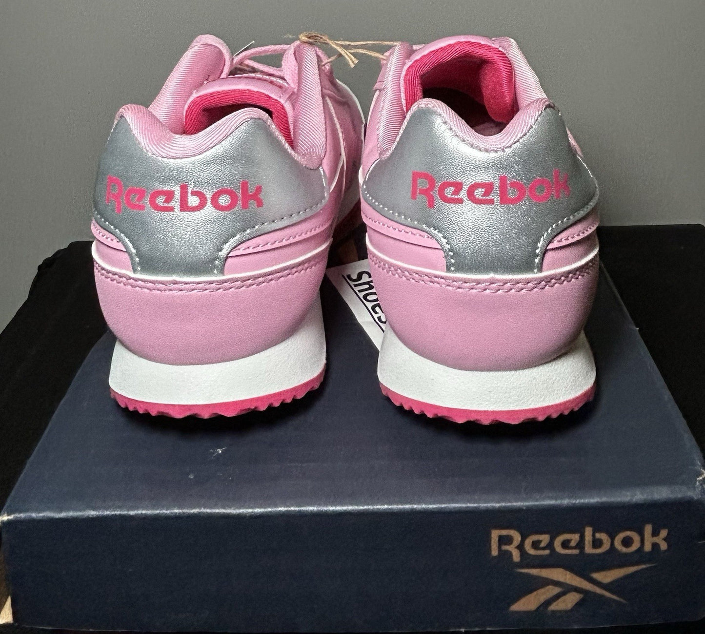 Reebok Girls' Royal Classic Jogger 3.0 Sneaker in Astrorose Size 4Y - Sole Essentials