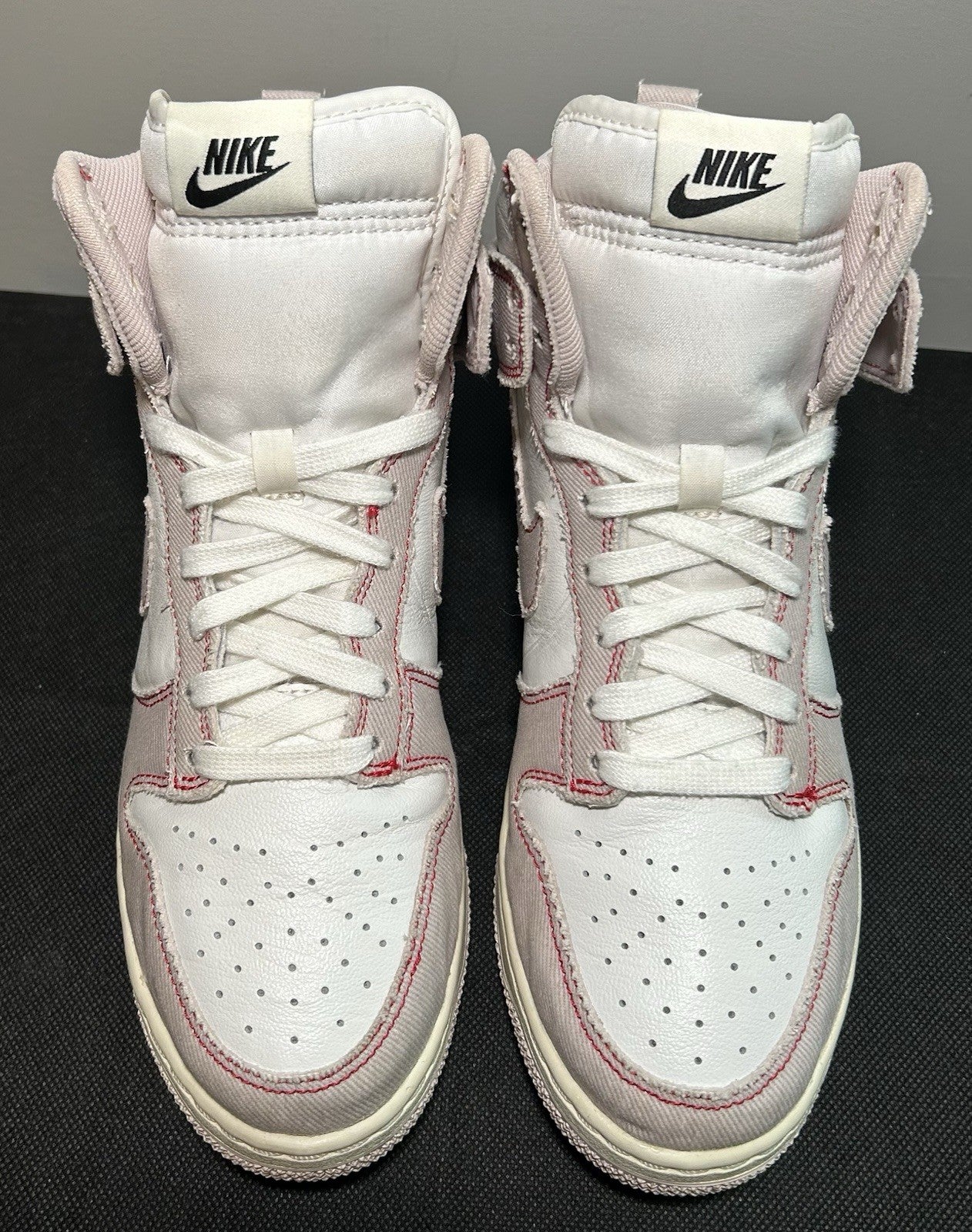 Nike Dunk High 1985 Barely Rose Denim Men's Size 7.5 DQ8799-100 CLEAN - Sole Essentials