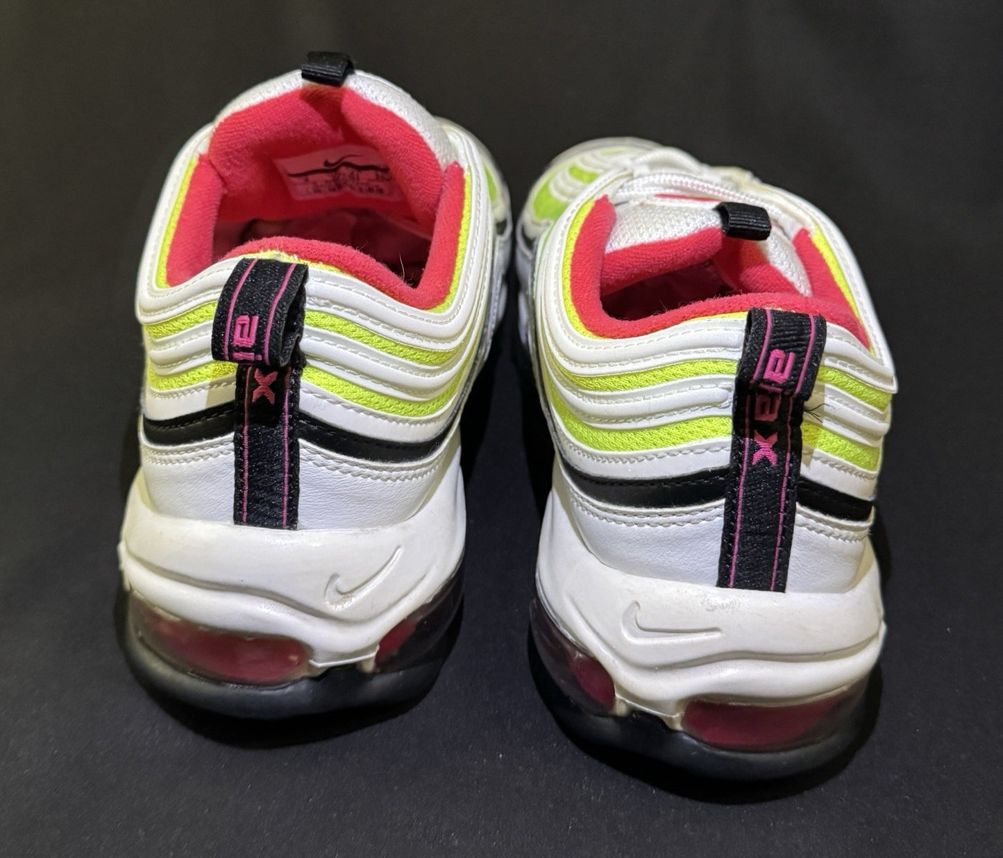 Nike Air Max 97 Volt Pink Men’s Size 8 CI9071-100 Clean/Pre-Owned No Box - Sole Essentials