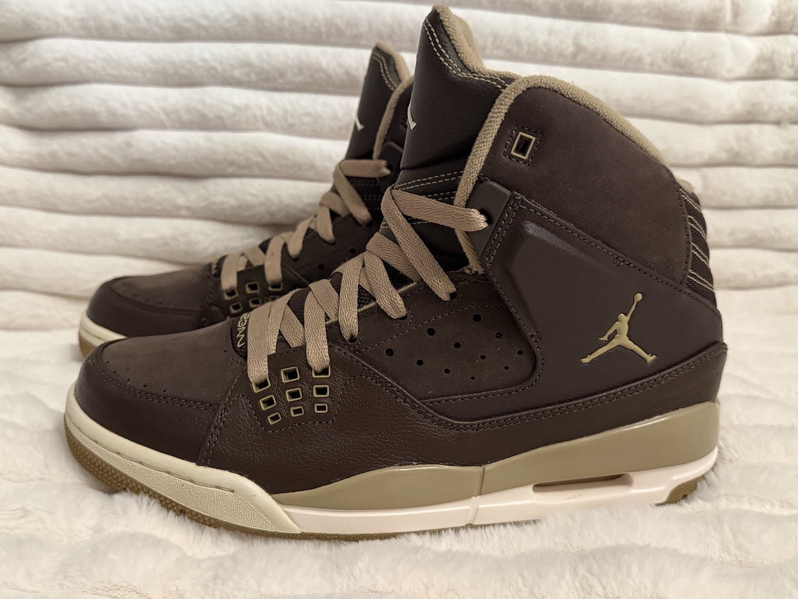 Nike Air Jordan SC-1 Chocolate Men’s Size 8 Pre-owned Excellent Condition - Sole Essentials