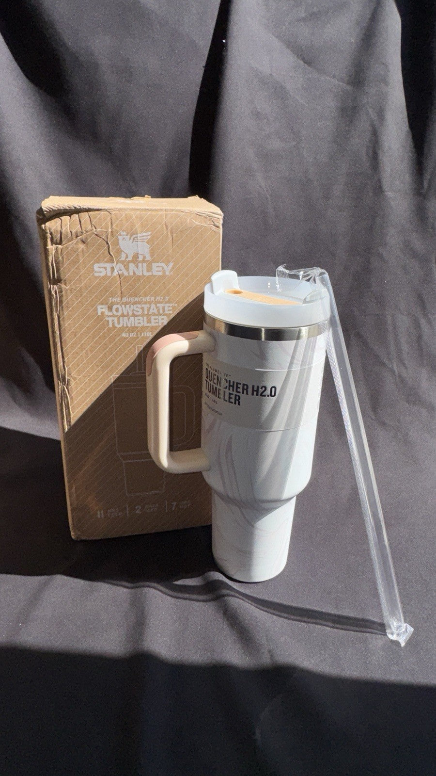 Stanley The Quencher H2.0 Flowstate 40oz Tumbler - Rose Quartz - Sole Essentials