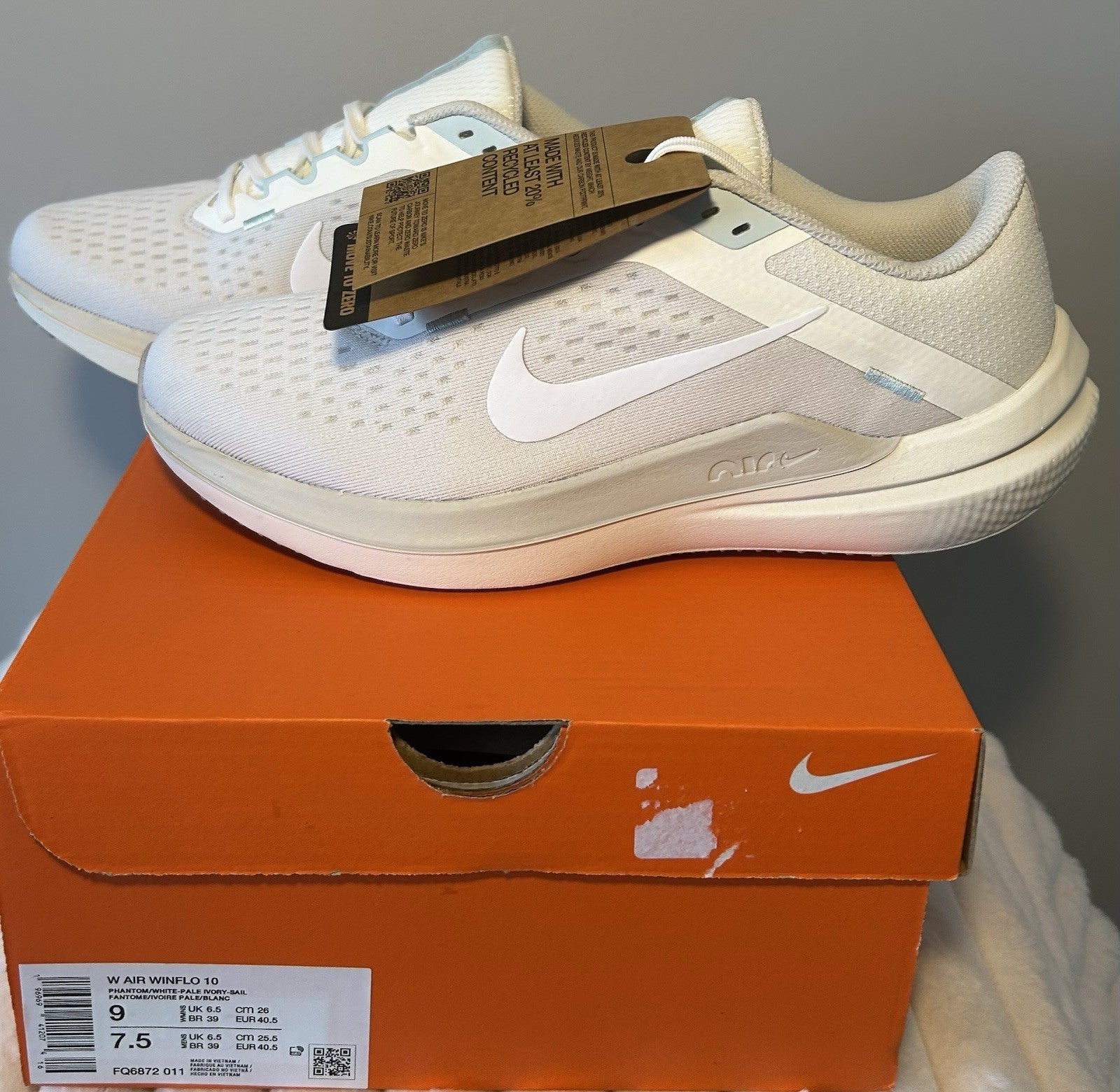 Nike Winflo 10 Women's Road Running Shoes Size 10 - Sole Essentials