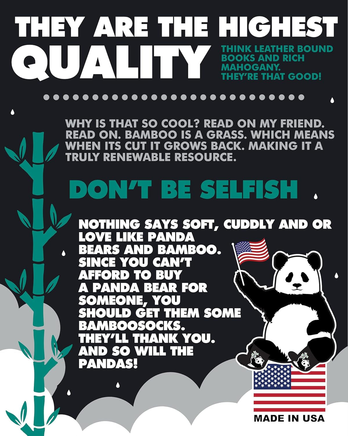 Rule No.6 Bamboo Crew Socks for Women and Men, Compression Socks, Comfy Womens - Sole Essentials