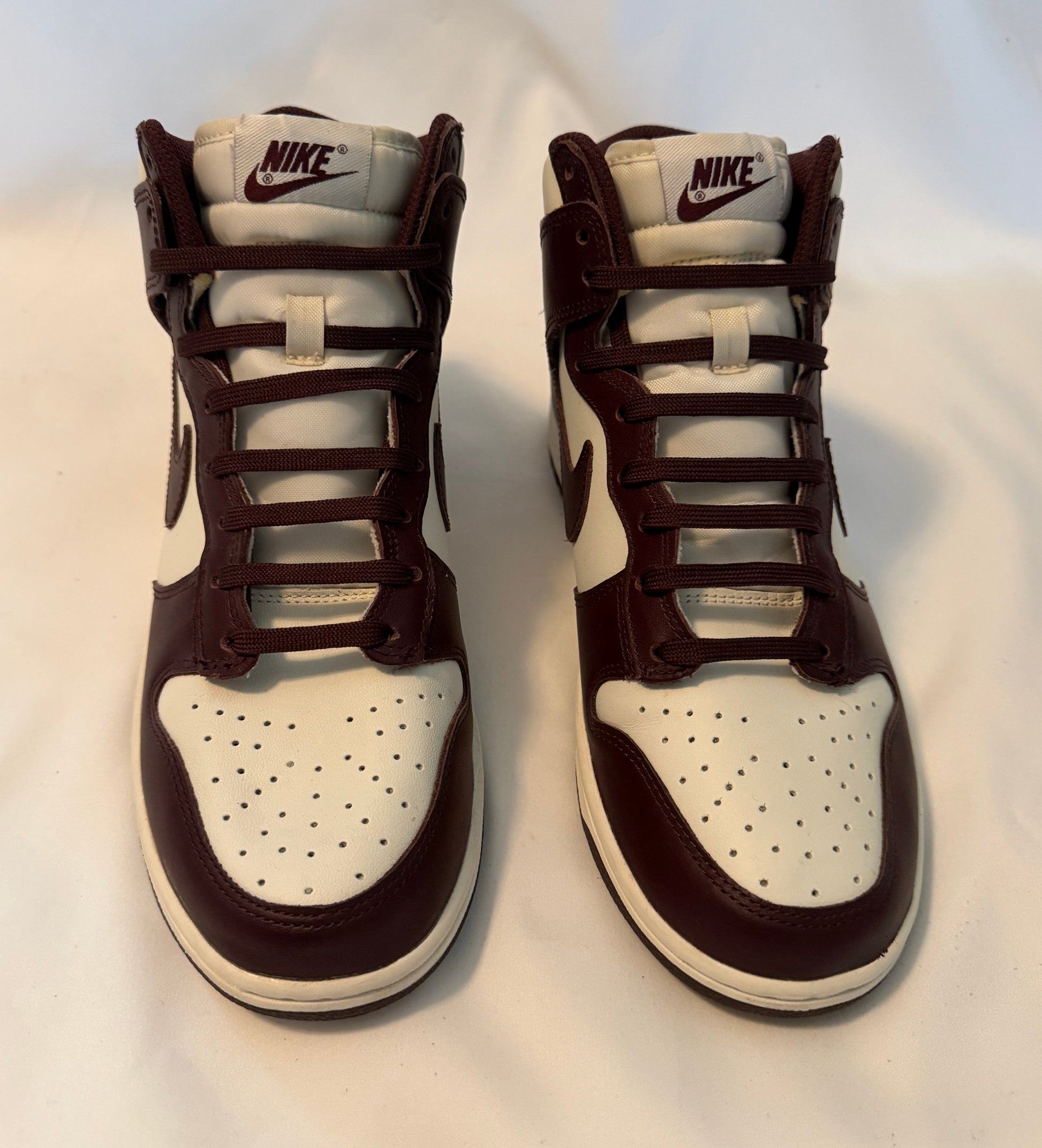 Nike Dunk High Burgundy Crush Women’s Size 8.5 Pre-owned DD1869-601 - Sole Essentials