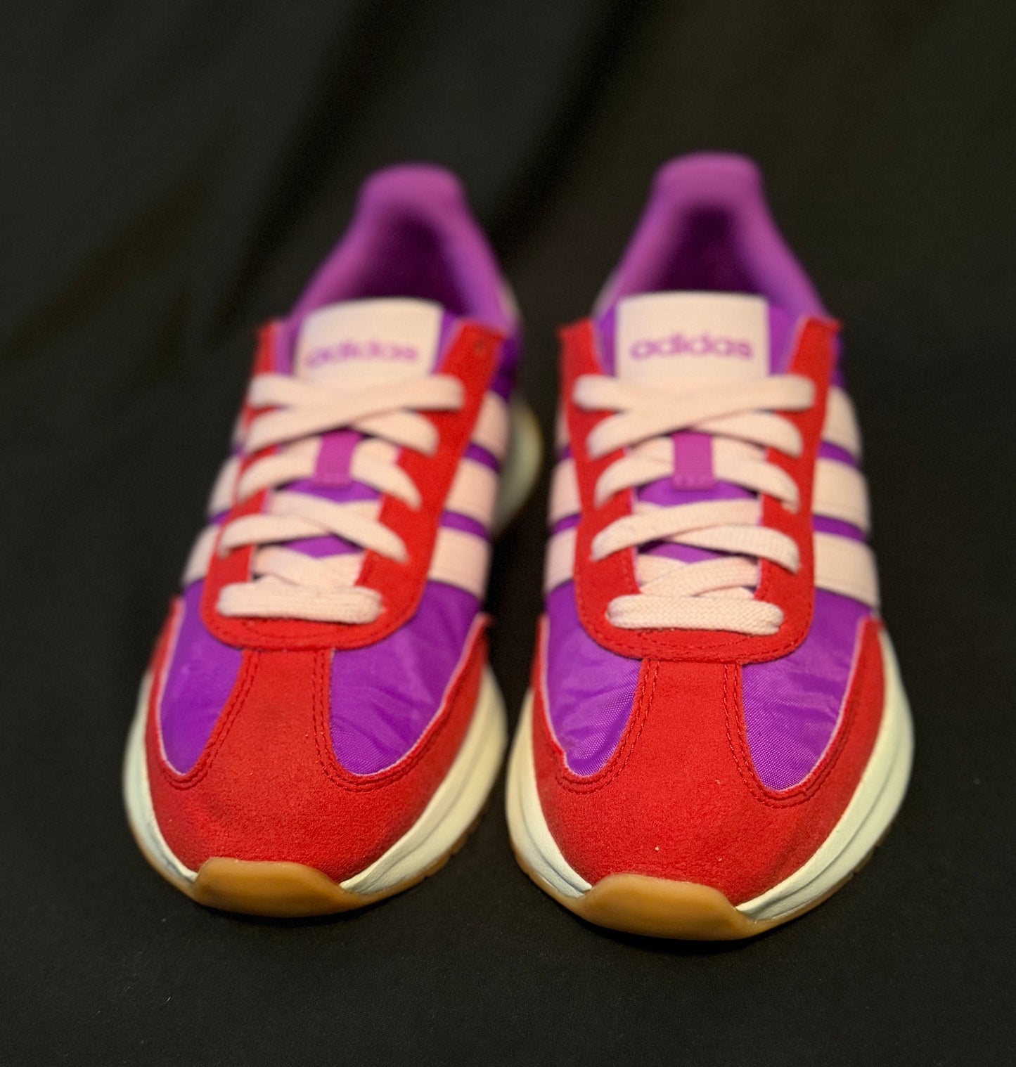 adidas run 70s 2.0 sneaker Kids Size 4.5 Purple Burst Pre-owned - Sole Essentials