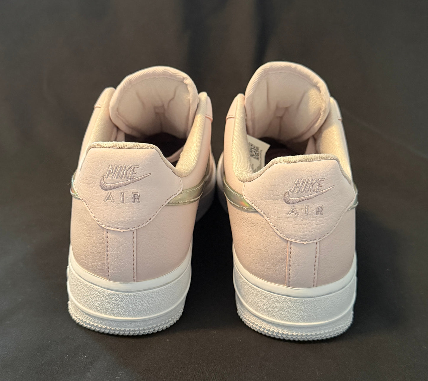 Women’s Nike AF1 Pink Iridescent CJ1646-600 Pre-owned Size 8.5 Pre-owned - Sole Essentials