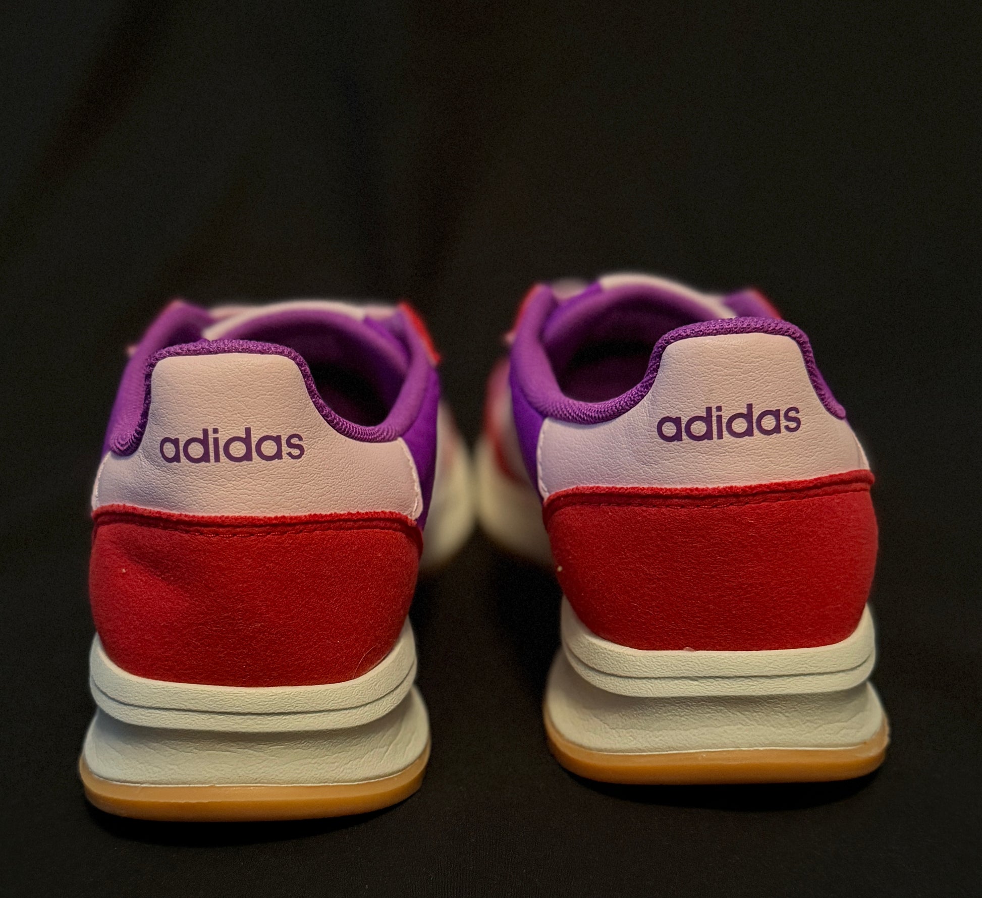 adidas run 70s 2.0 sneaker Kids Size 4.5 Purple Burst Pre-owned - Sole Essentials