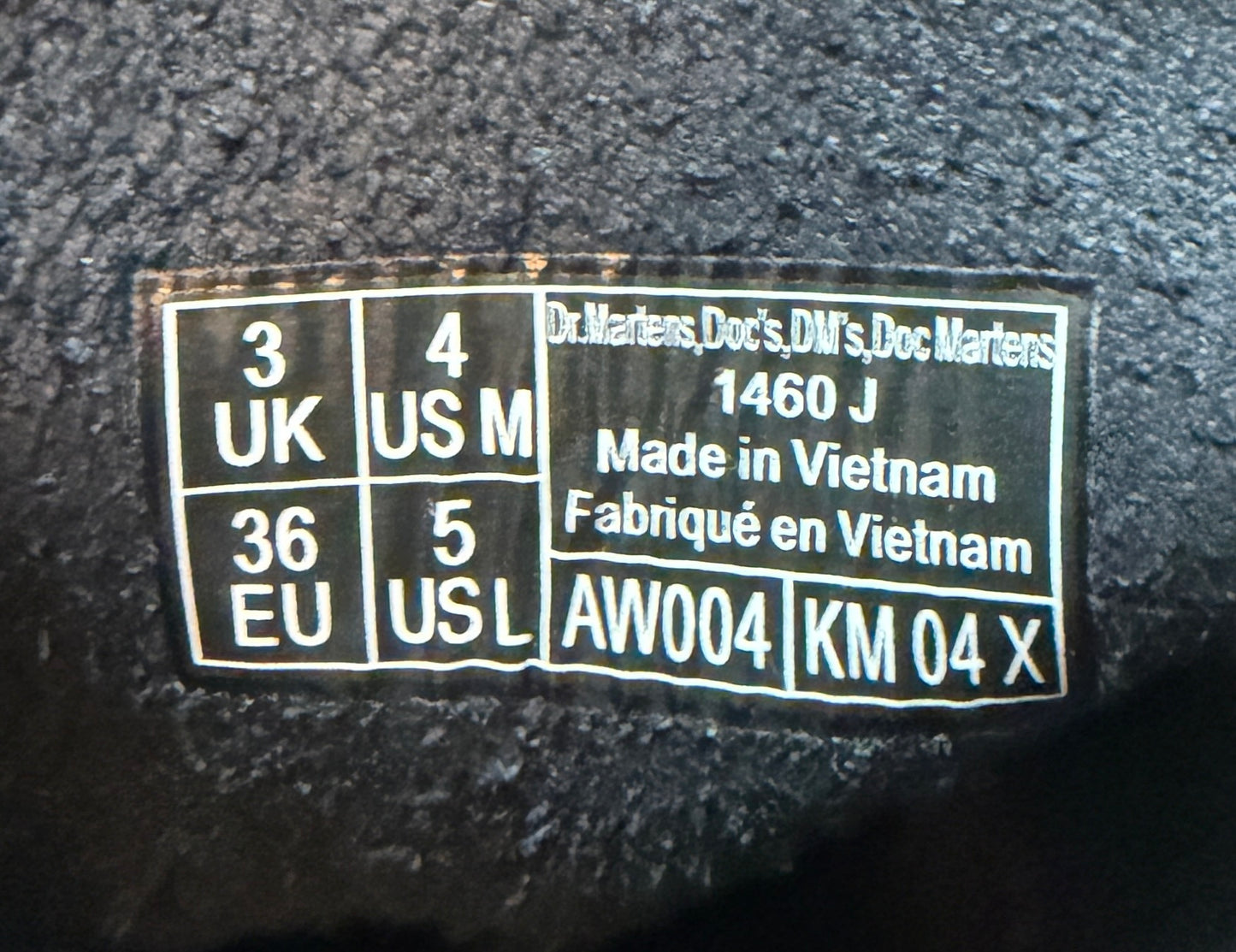 Dr. Martens 1460 Junior Boots Size 4Y Pre-owned Excellent Condition - Sole Essentials