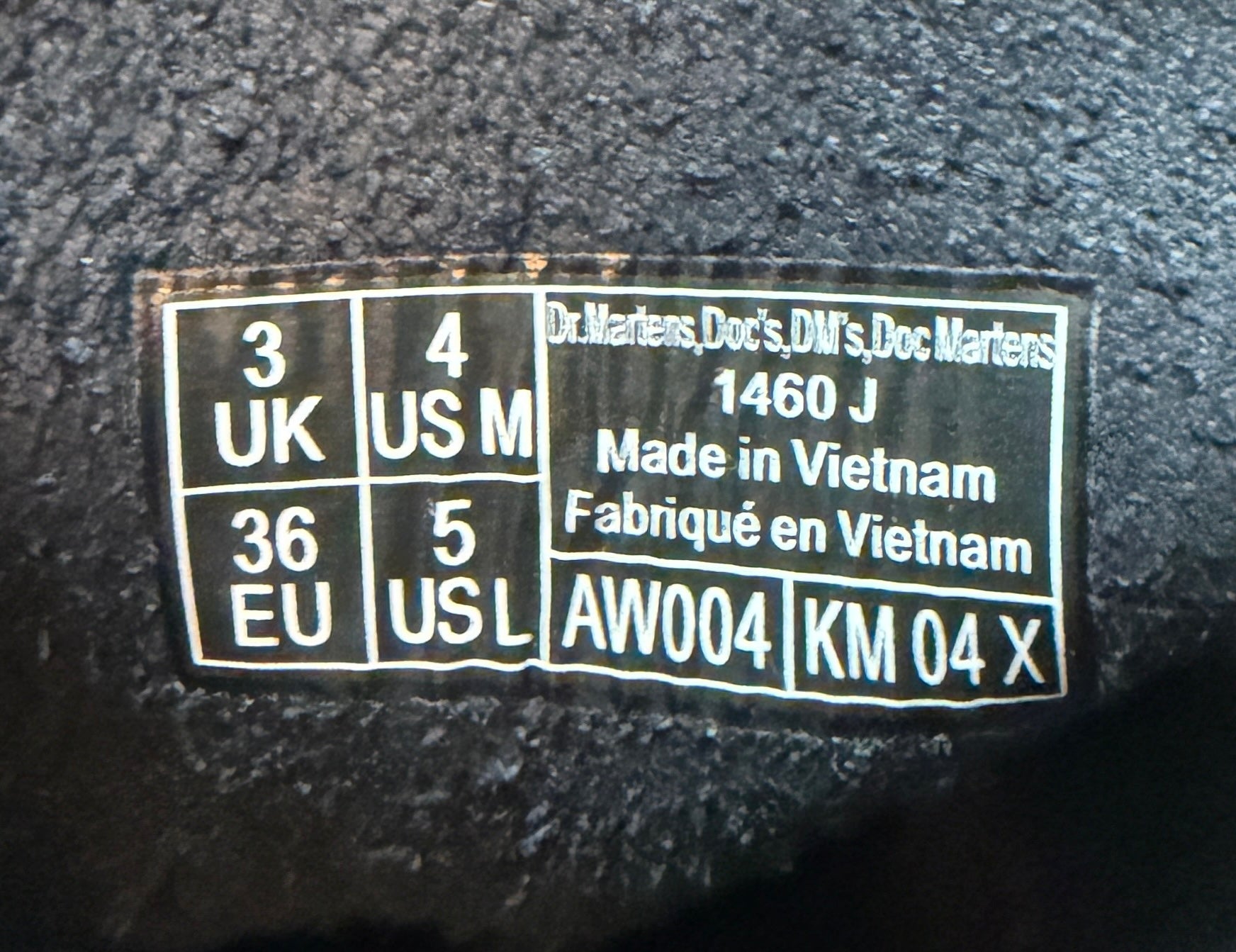 Dr. Martens 1460 Junior Boots Size 4Y Pre-owned Excellent Condition - Sole Essentials