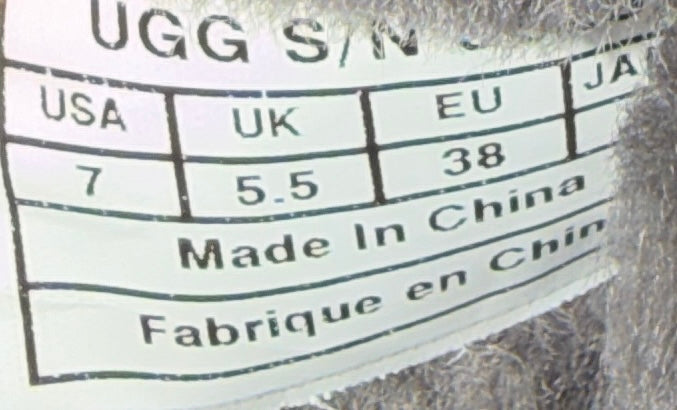 Uggs Classic Short Boots Gray Women’s Size 7 Pre-owned - Sole Essentials