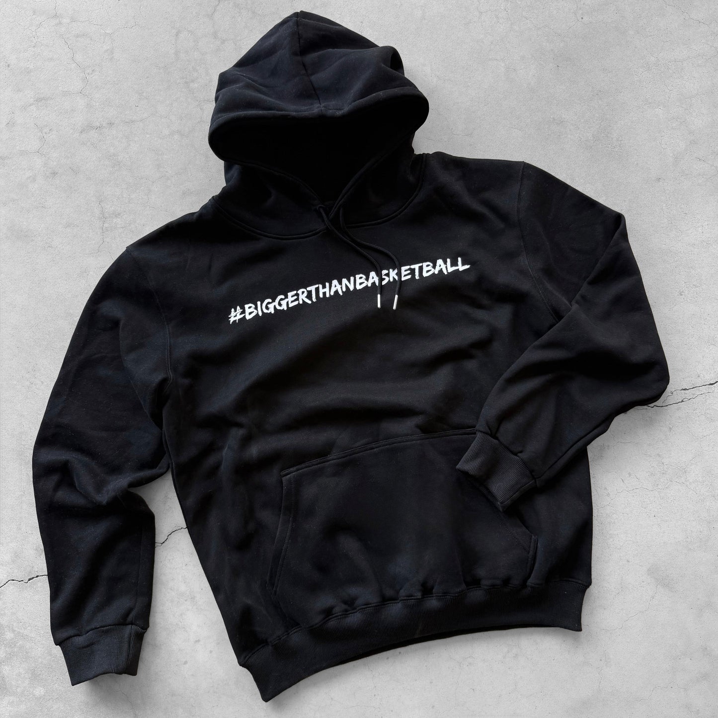 Bigger Than Basketball - Hoodie - Black - Sole Essentials