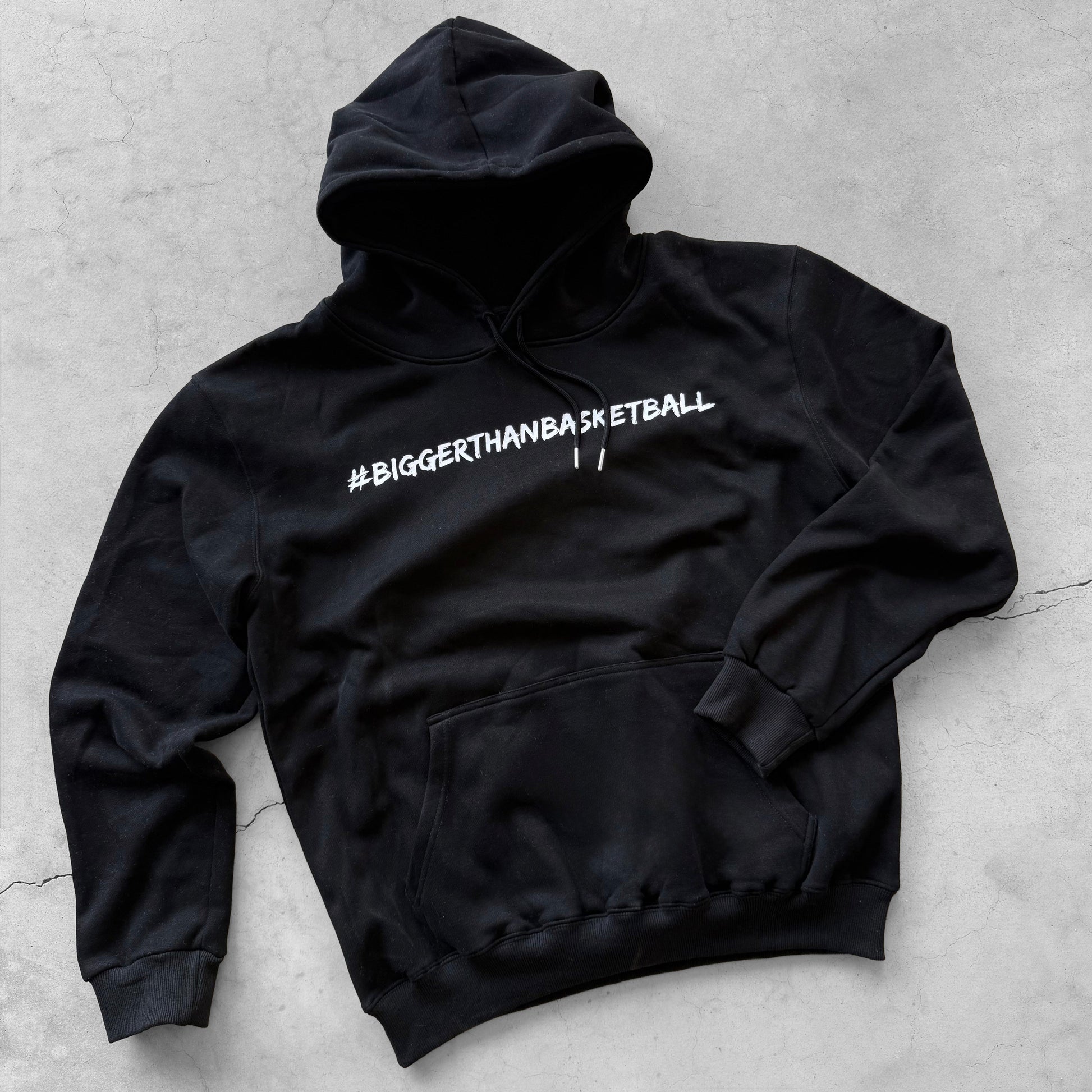 Bigger Than Basketball - Hoodie - Black - Sole Essentials