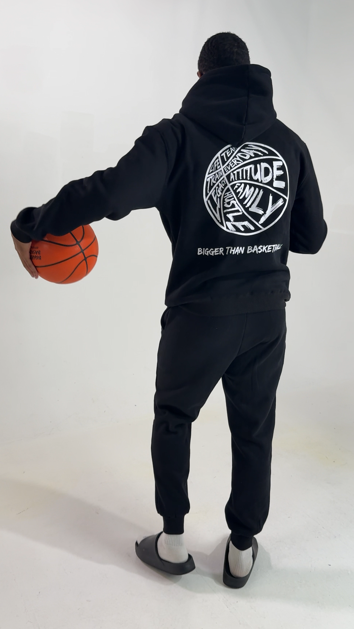 Bigger Than Basketball - Hoodie - Black - Sole Essentials