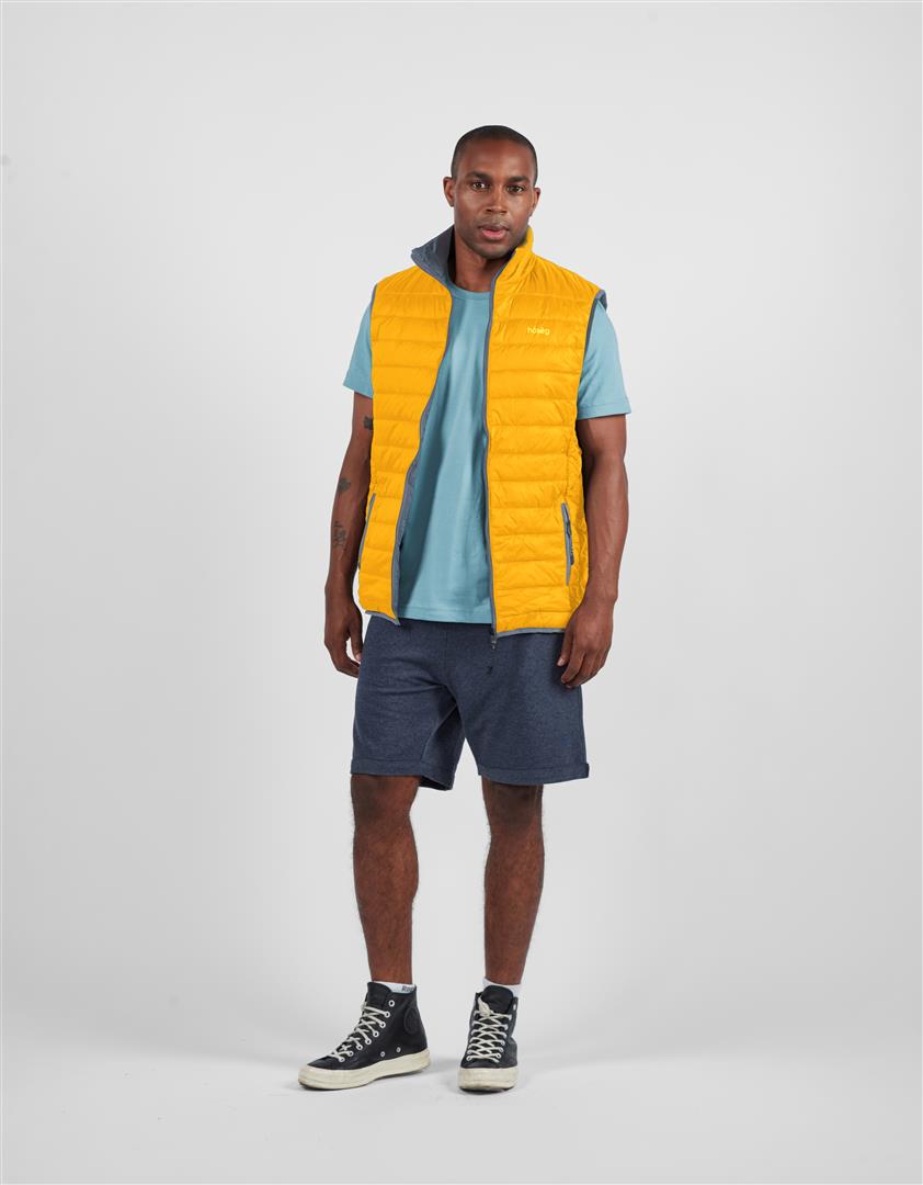 Men's Alpafill Puffer Alpaca Vest - Sole Essentials